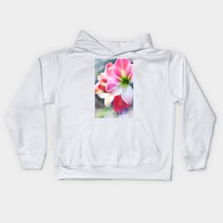 Atmospheric Amaryllis Kids Hoodie